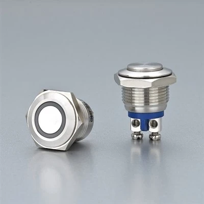 Interruptor de botão anti-vandalismo GQ16 16mm-