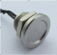 Interruptor de toque Piezo selado de 12 mm